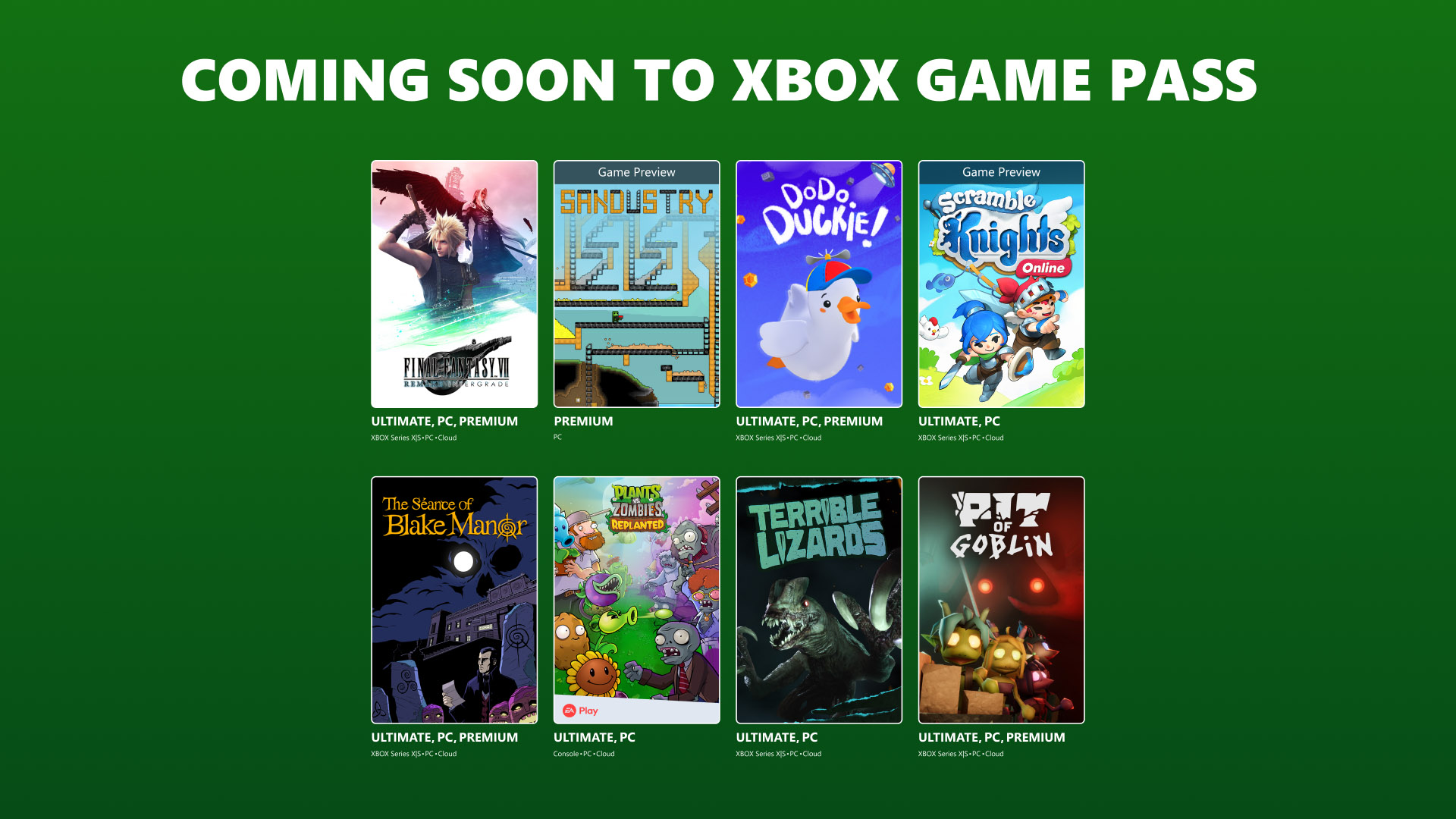 Xbox Game Pass’e Final Fantasy VII Remake Intergrade geliyor